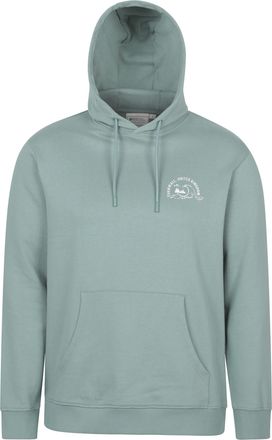Mountain Warehouse Heren Regional Cornwall Graphic Hoodie (Licht Khaki)
