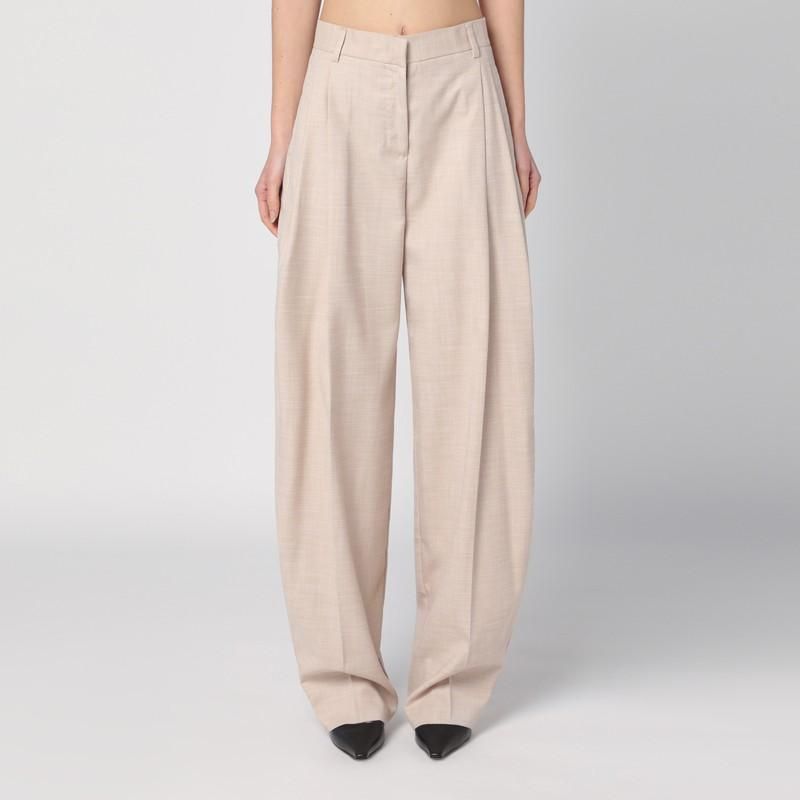 パンツ THE ANDAMANE Beige stretch polyester blend pant Andamane Cotton Pants − Sale: up to −87% | Stylight
