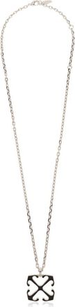 Off-white Logo Ketting - Heren - Kettingen - Grijs - ONE Size - Accessoires