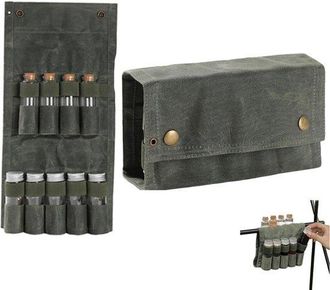 OEM Tarro De Especias, Kit Port&aacute;til De Especias Para Acampar, Juego De Botes De Especias Port&aacute;tiles, Bote De Especias Port&aacute;til, Verde Militar