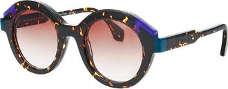 Face &agrave; Face Fused 2 2056 Womens Sunglasses Tortoiseshell Size 49
