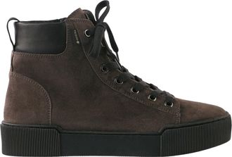 H&ouml;gl Gray Buddy Suede Waterproof Wedge Boots
