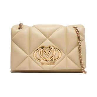 Love Moschino Donna, Borse, Beige, Taglia unica, new