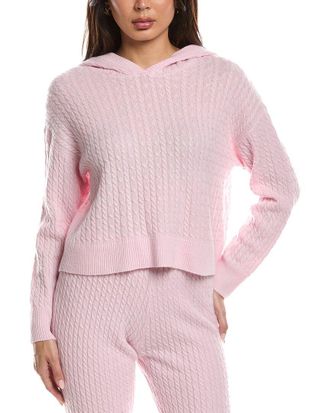 The Cashmere Project The Cashmere Project Baby Cable Cashmere Hoodie