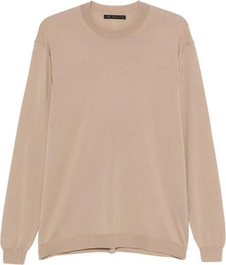 low brand crew-neck sweater - Neutrals