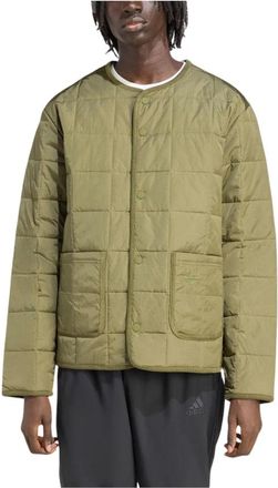adidas Gewatteerde Jas - Heren - Zomerjassen - Groen - S - Jassen
