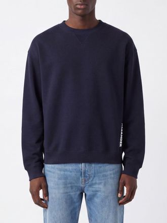 Jil Sander Crewneck Cotton Sweatshirt with Elasticated Cuffs and Hem