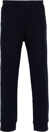 Corneliani cotton track pants - men - Cotton/Cotton - 54 - Blue