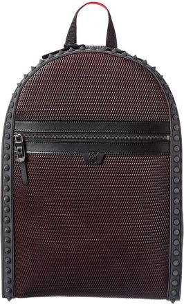 Christian Louboutin Backparis Mesh & Leather Backpack