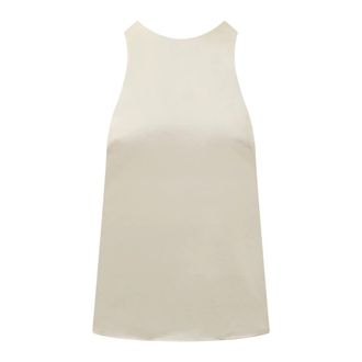 Loulou Studio Mujer, Camisetas, Beige, Talla: L