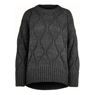 Bomboogie Maglione Girocollo Oversize - - Knitwear - Donna - Nero - L