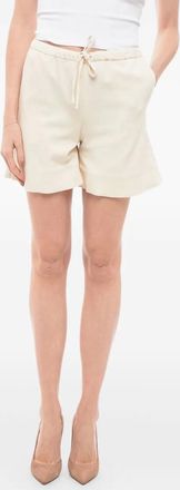 By Malene Birger drawstring shorts - women - Fabric - 30 - Neutrals