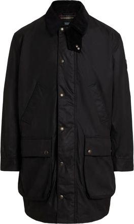 Polo Ralph Lauren corduroy-collar coat - Black
