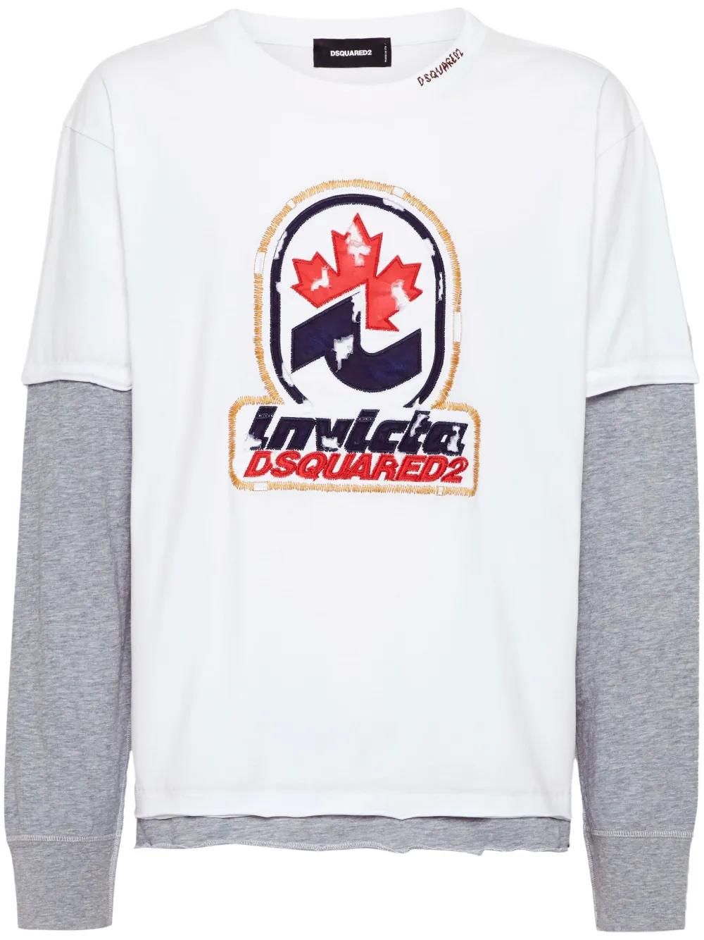 Dsquared2 シンクルフレストロンクスリフコト 【関税込】 Dsquared2 Jersey With Logo from $389.00 - on Stylight