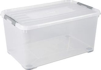 Allibert Curver 243857 Caja De Almacenamiento Transparente 800x500x390 Mm