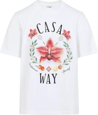 Casablanca Hombre, Camisetas, Blanco, Talla: L