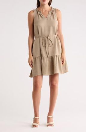 Beach Lunch Lounge Zendaya Drawstring Dress in Leche Cafe at Nordstrom Rack, Size X-Small