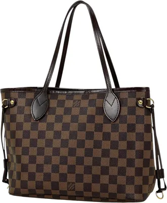 Louis Vuitton Damier Brown Damier Canvas Tote Bag (Pre-Owned)