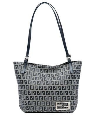 Fendi 2000-2010 Zucchino Canvas tote bag - Grey