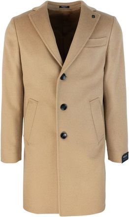 Breras Milano Wool Coat - Camel