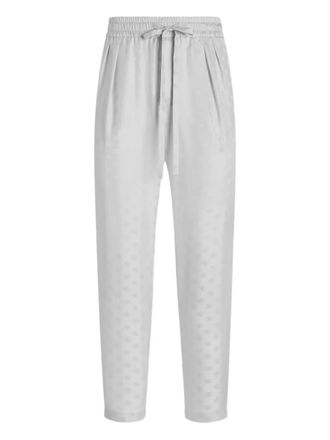 Dolce & Gabbana Broek met trekkoordtaille - Grijs