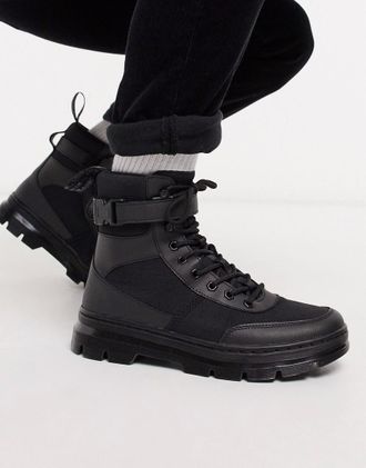 Dr. Martens combs tech 8 eye boots in black