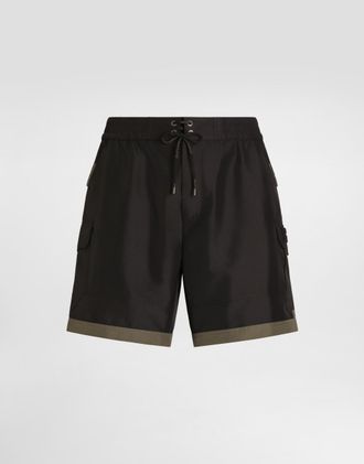 Dolce & Gabbana Medium Swim Boxer Shorts - Man Beachwear Multicolor 3