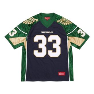 SUPREME SS26 Wings Football Jersey Navy SUP-SS26-294-NVY