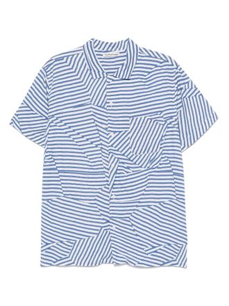 Ymc You Must Create Malick shirt - men - Viscose - L - Blue