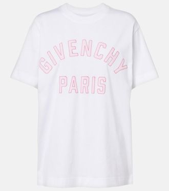 Givenchy Embroidered cotton T-shirt