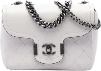 Chanel Borsa a spalla Pre-owned con patta - - Pre-owned - Donna - Bianco - ONE SIZE