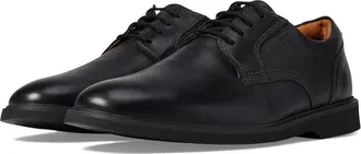 Clarks Malwood 26168162 Oxford Mens M Black Leather Dress Shoes SHOP279