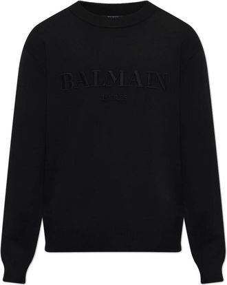 Balmain Hombre, Jerseys, Negro, Talla: XL