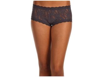 Hanky Panky Signature Lace Boyshort Womens Underwear Granite : SM, Cotton/Lace/Nylon