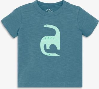 primary Baby Dino Tee in Slate Blue Dinosaur at Nordstrom, Size 18-24M