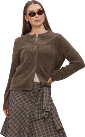 Selected Dames, Truien, Bruin, Maat: XL