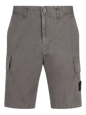 Stone Island Shorts met cargo zak - Grijs