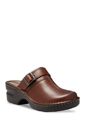 Eastland Mae Clog - Wide Width Available in Brown at Nordstrom Rack, Size 6.5