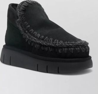 Mou leather boots