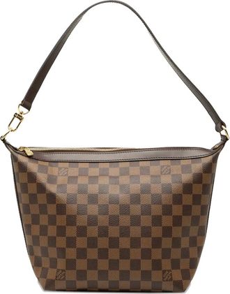 Louis Vuitton 2005 Damier Ebene Illovo MM shoulder bag - Brown