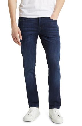 7 For All Mankind Slimmy Slim Fit Jeans in Deep Blue at Nordstrom, Size 42