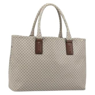 Bottega Veneta Pre-owned Tote Bags, female, Gray, Size: ONE SIZE Pre-owned Vintage Tote Bag