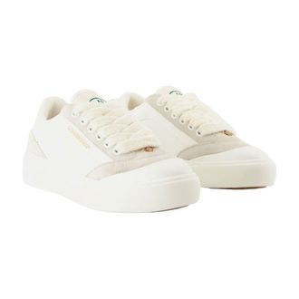 Casablanca Womens Del Mar Sneaker White Calfskin