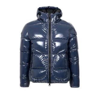 Herno Heren, Jassen, Blauw, Maat: 2XL Polyamide