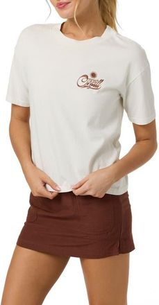 O'Neill OG Radical Sun Easy Embroidered T-Shirt in Tofu at Nordstrom, Size X-Large
