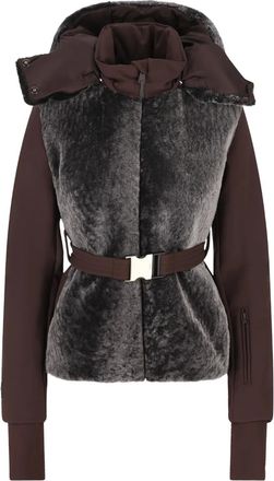Fendi Piumino in shearling - Marrone
