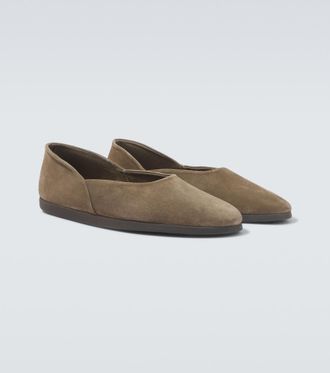 St&ograve;ffa Suede slip-on shoes