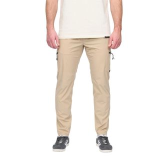 Duck and Cover Heren Puretor Elastische Taille Broek (Stone)