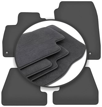 OEM Alfombrillas Premium Para Ford Focus Mk3 Fl Sed&aacute;n, Familiar, Hatchback (2017-2020)