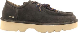 Panchic Laced Schoenen - Heren - Veterschoenen - Bruin - 41 EU - Leer - Schoenen